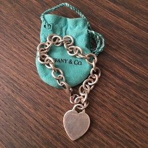 Tiffany’s Heart Tag Charm Bracelet